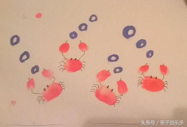 大拇指简笔画图片可爱，大拇指简笔画怎么画（两根手指来做画）