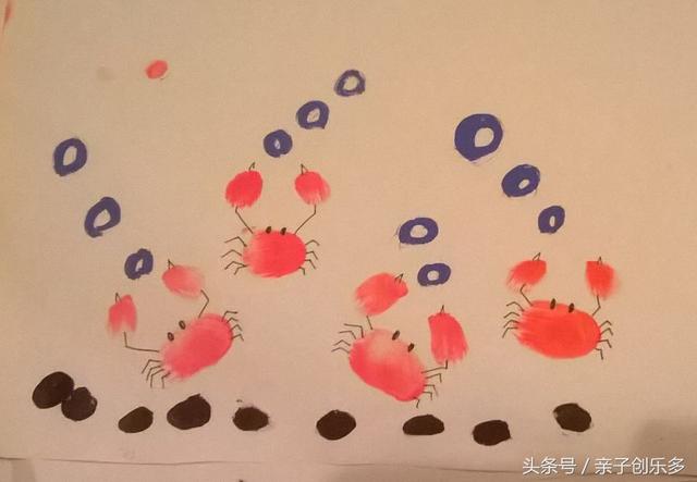 大拇指简笔画图片可爱，大拇指简笔画怎么画（两根手指来做画）