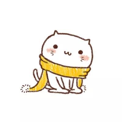 手绘猫图，手绘猫图片头像（手账素材丨可爱的小猫咪怎么画）