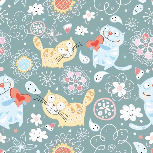 手绘猫图，手绘猫图片头像（手账素材丨可爱的小猫咪怎么画）