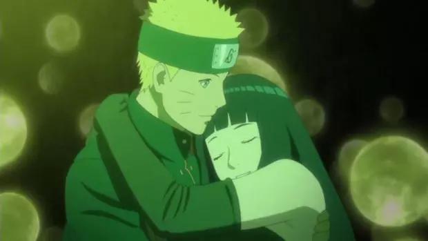 鸣人×所有人物画画，六道鸣人画法教程（鸣人与雏田的唯美火影动漫插画图片）