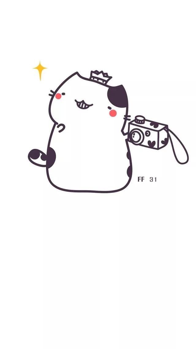 手绘猫图，手绘猫图片头像（手账素材丨可爱的小猫咪怎么画）