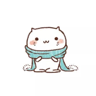 手绘猫图，手绘猫图片头像（手账素材丨可爱的小猫咪怎么画）