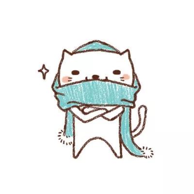 手绘猫图，手绘猫图片头像（手账素材丨可爱的小猫咪怎么画）