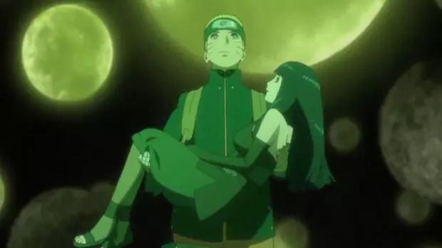 鸣人×所有人物画画，六道鸣人画法教程（鸣人与雏田的唯美火影动漫插画图片）