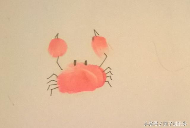大拇指简笔画图片可爱，大拇指简笔画怎么画（两根手指来做画）