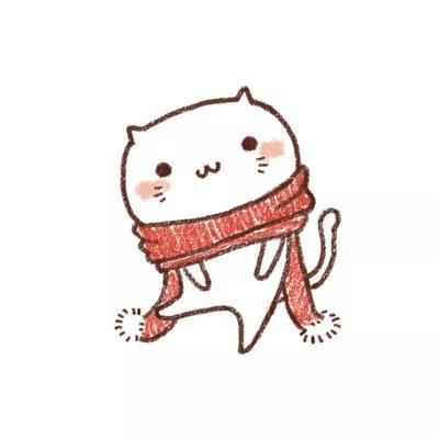 手绘猫图，手绘猫图片头像（手账素材丨可爱的小猫咪怎么画）