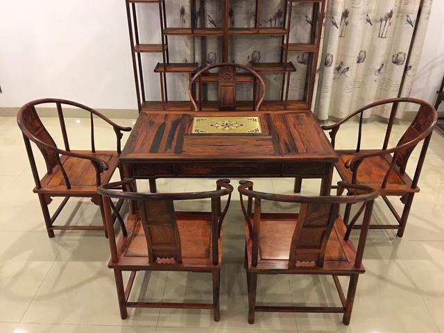 茶桌尺寸，茶桌尺寸的最佳尺寸（一米三八圈椅休闲茶桌茶桌尺寸）