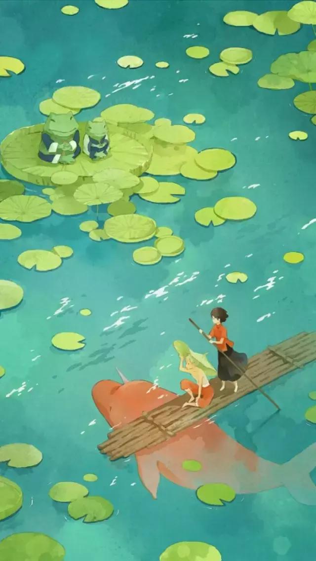 大鱼海棠情侣头像，大鱼海棠情头微信（我们要接受一个面目全非的自己）