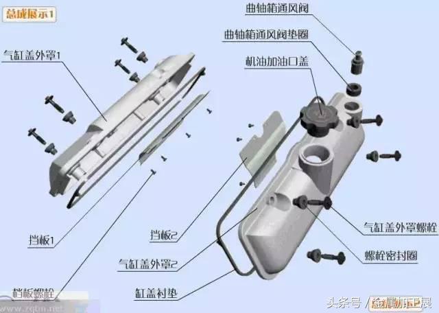 汽车发动机原理，汽车发动机工作原理（30秒钟让你搞懂发动机构造图）