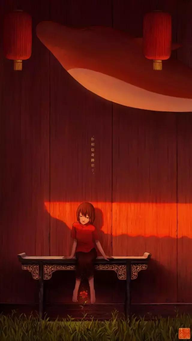 大鱼海棠情侣头像，大鱼海棠情头微信（我们要接受一个面目全非的自己）