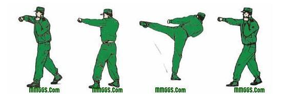 擒敌拳动作教程，擒敌拳基本动作教学（武警擒敌拳分解图解最有实用最简单易学的防身术分分钟搞定）