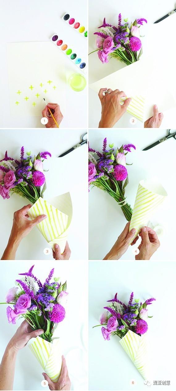 玫瑰花怎么包装，玫瑰花的包法大全图解 （国外花束包装的N种方式）