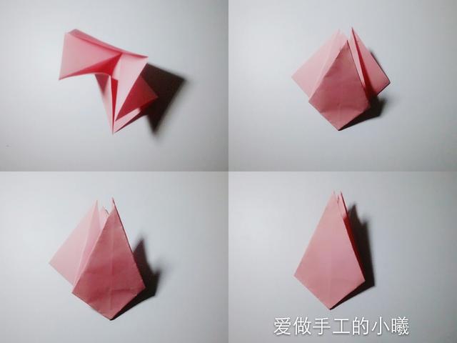 如何用彩纸折出一朵漂亮的荷花荷花的彩纸折法，简单折纸荷花的详细教程（漂亮花朵折纸合集）