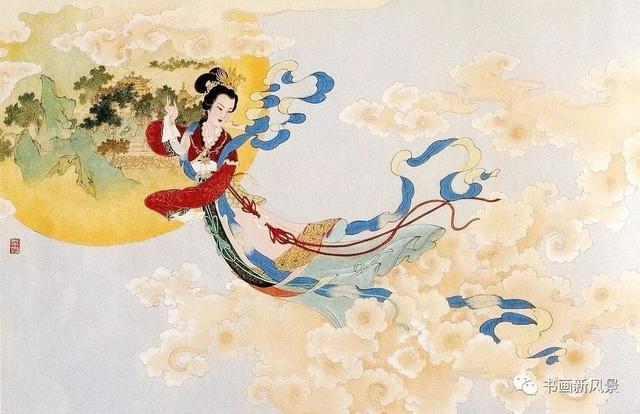 嫦娥怎么画简单又漂亮，如何画嫦娥简笔画（中秋：赏国画中最美的嫦娥）
