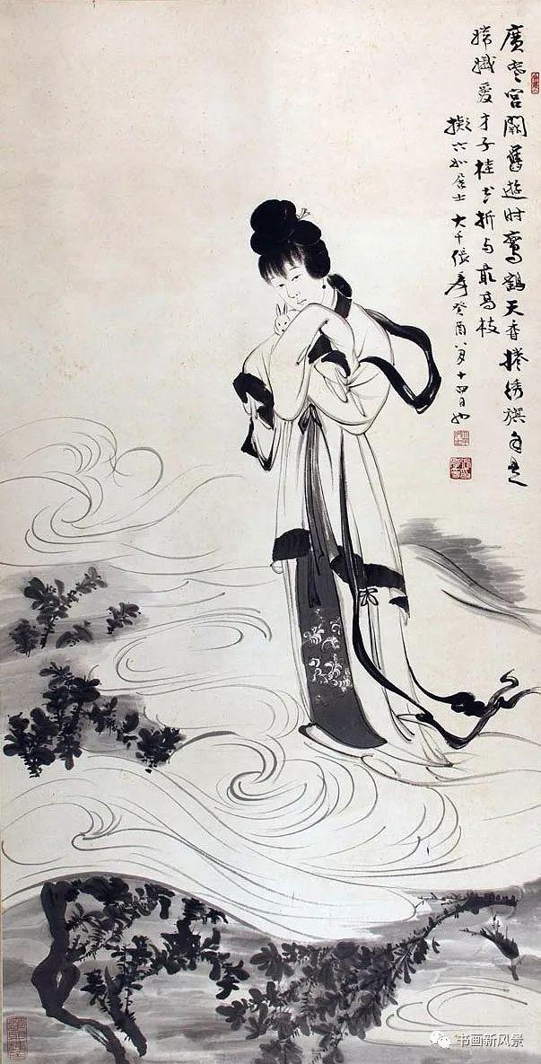 嫦娥怎么画简单又漂亮，如何画嫦娥简笔画（中秋：赏国画中最美的嫦娥）