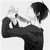 动漫黑白头像'伪男头像./微信，动漫黑白头像'伪男头像./（动漫黑白帅哥微信QQ头像）