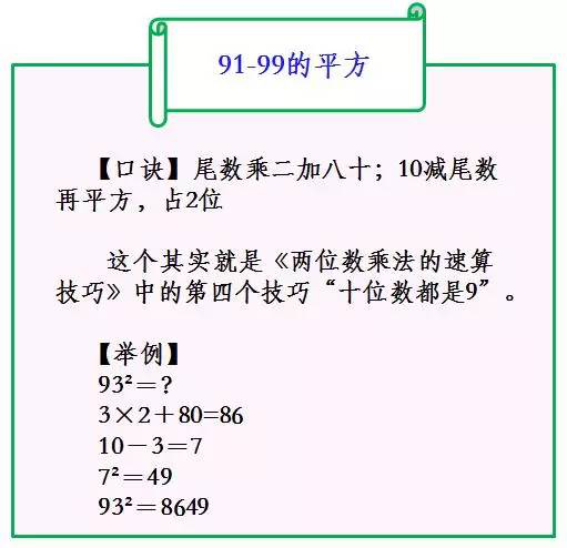 长6宽3高2怎么算平方，长6宽3高2怎么算体积（数学“平方”计算口诀）