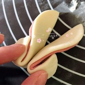 怎样做美味的卡通兔子馒头，兔子的馒头怎么做好看（宝贝看的都不忍心吃了）
