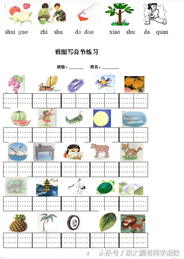 汉语拼音读法儿歌，一年级新生学起拼音很轻松