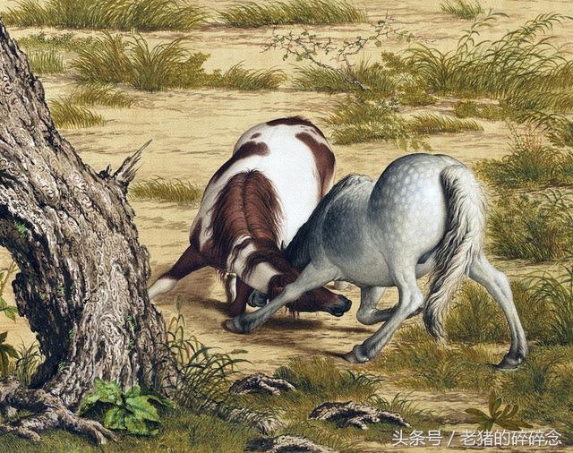 百骏图作者是谁，百骏图作者是谁画的（郎世宁笔下的传世名画之《百骏图》）