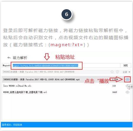 磁力直接播放神器，免去繁琐的下载