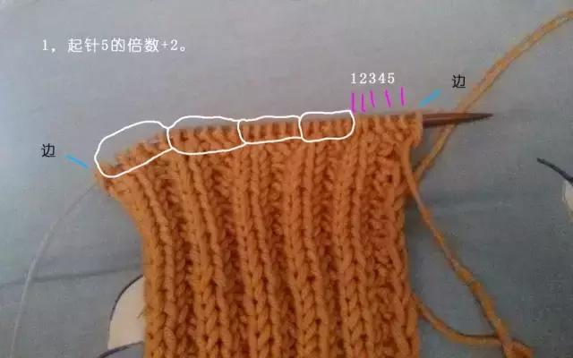 织围巾起针教程，织围巾起针教程平针（教初学者怎么织出又简单又好看的围巾）