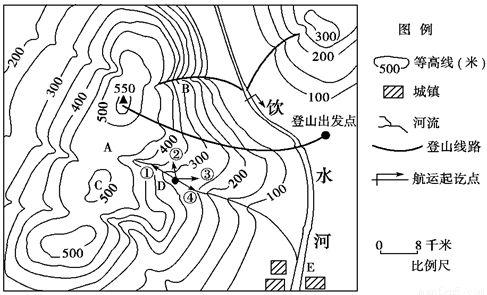 等高线地形图的判读，等高线地形图下载（地图等高线怎么看）