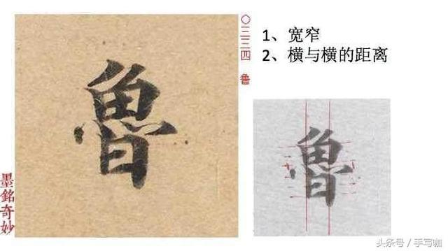 中楷字多大格子，中楷格子大小（最全练字指南-用这11个字告诉你该如何练字）