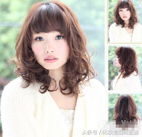 梨花头染什么颜色，梨花色头发是什么颜色（简约OL风梨花头）