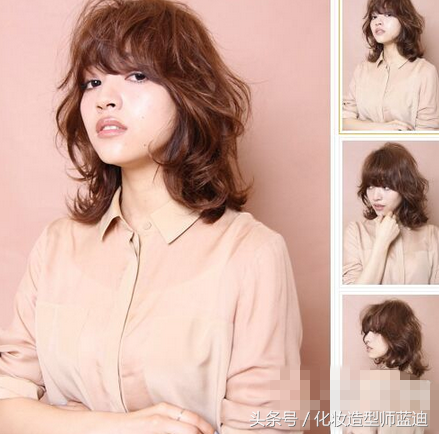 梨花头染什么颜色，梨花色头发是什么颜色（简约OL风梨花头）