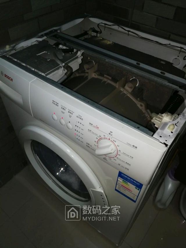 滚筒洗衣机水少在那调水位，滚筒洗衣机的水位怎么这么少（博世滚筒洗衣机拆解和调整水位探讨）