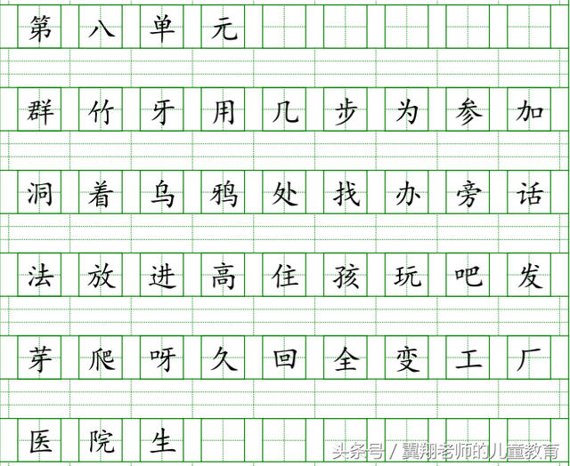小学一年看字写拼音技巧，小学语文看字写拼音（一年级上册《看字写拼音》《看拼音写字》给你孩子全练到）