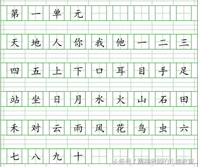 小学一年看字写拼音技巧，小学语文看字写拼音（一年级上册《看字写拼音》《看拼音写字》给你孩子全练到）
