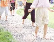光脚走石子路，光脚走石子路作文（要慎重—走鹅卵石路可以健身）