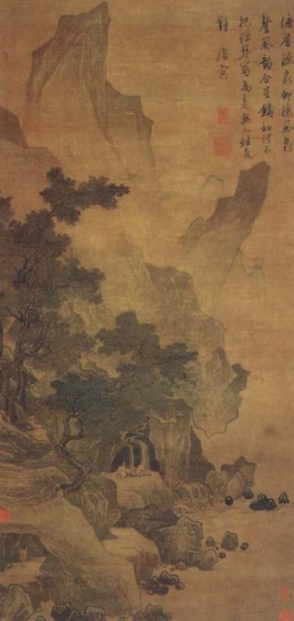 唐伯虎的画有哪些，唐伯虎的画有哪些真迹（唐寅<唐伯虎>山水画欣赏）