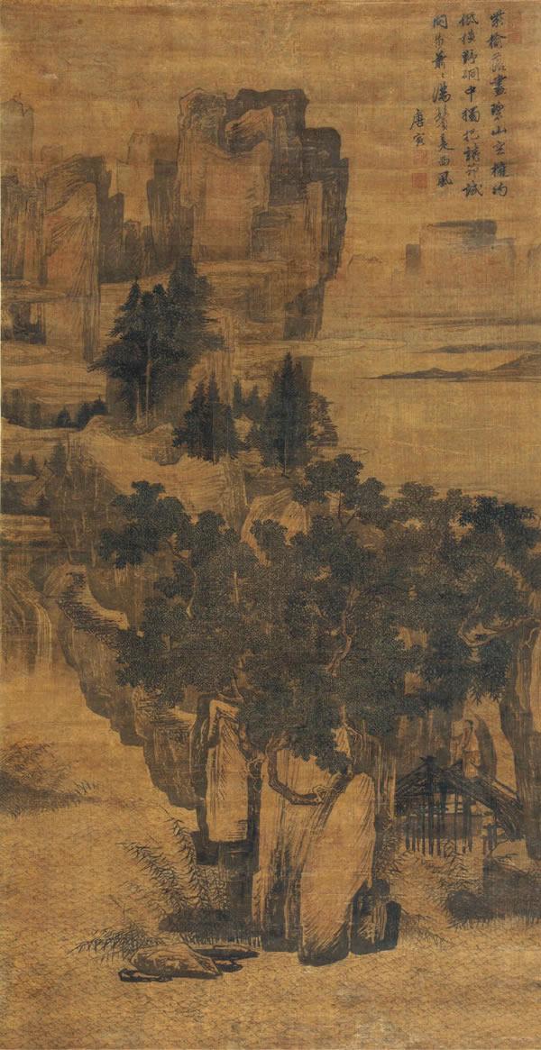 唐伯虎的画有哪些，唐伯虎的画有哪些真迹（唐寅<唐伯虎>山水画欣赏）