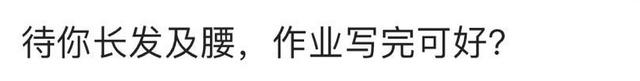 待我长发及腰下一句，长发已及腰,下句你接（“待我长发及腰”下一句是什么）