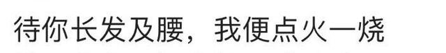 待我长发及腰下一句，长发已及腰,下句你接（“待我长发及腰”下一句是什么）