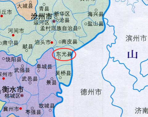 东光县行政区划图片