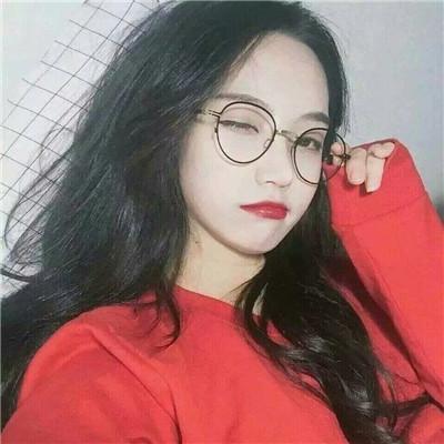 眼镜女头像微信，眼镜女头像（复古圆框眼镜让你气质十足）