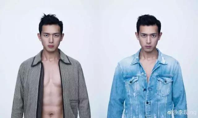 肌肉男头像微信高清图片，腹肌男头。（八块腹肌的天菜小哥李现）