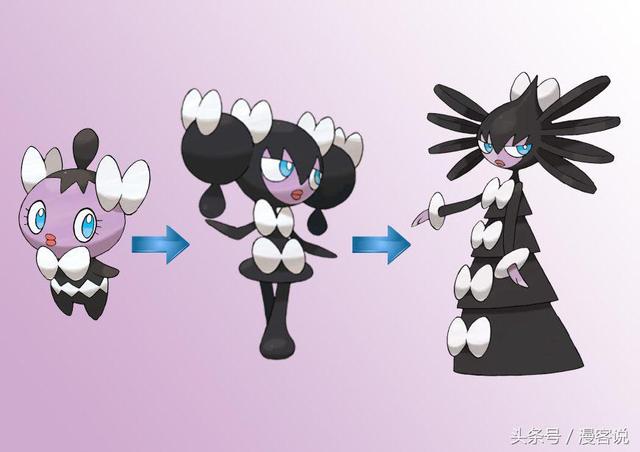 百合根娃娃进化(由萝莉形象一步步变为成熟少女形象的神奇宝贝)