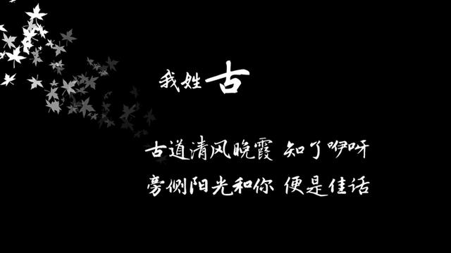 姓氏专属情话句子，姓氏的爱情句子（都有一句情话<暖心系大全>）