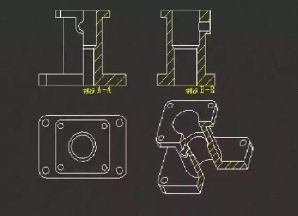 六个基本视图（机械制图必须懂的七大基础知识）