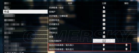 gta5切换武器，gta5怎么切换武器（《GTA5》改键、视角及显示设置项解析及方案分享）