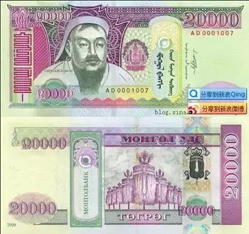 世界货币一览表图，世界钱币及货币名称一览