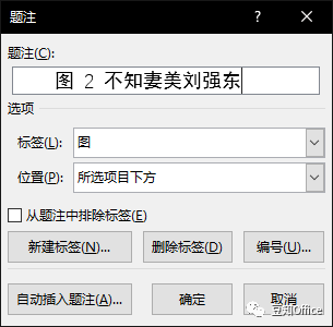 word图注怎么添加，word中如何快速添加图注（文档编辑神器之——题注的使用方法）