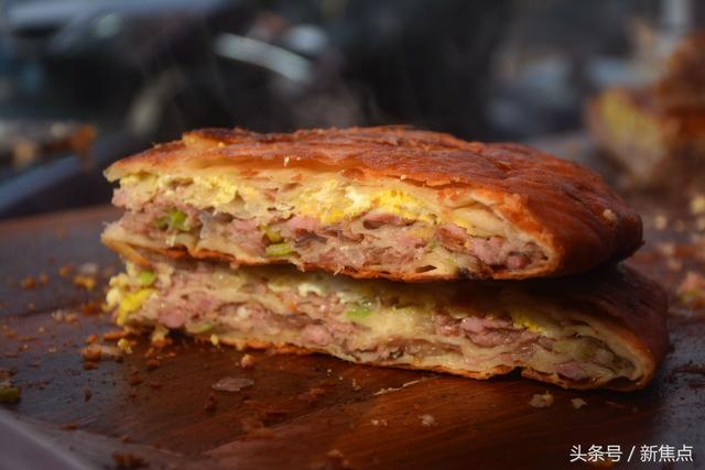 三角壮馍的做法，三角壮馍的面怎么和（一天就能卖近3000块钱）