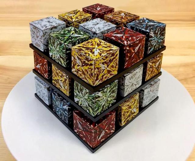 来一波～魔方蛋糕，魔方蛋糕多少钱一个（这个风靡全球的魔方蛋糕帅炸了图片）